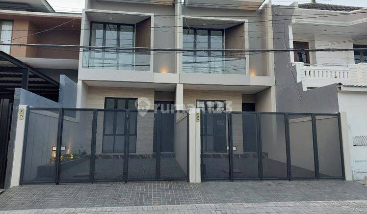 Jual Rumah Baru Gress Sutorejo Utara Lokasi Bagus Shm Hadap Selatan Siap Huni Bisa Kpr 1