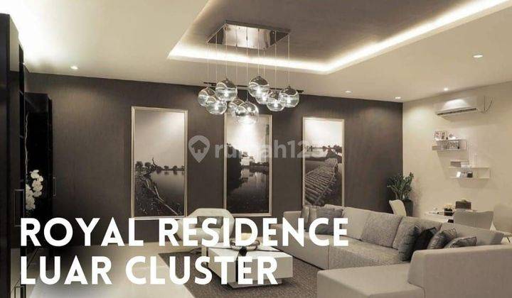 Jual Rumah Royal Residence Luar Cluster Bagus Murah Siap Huni Terawat Lingkungan Nyaman Row Jalan 5 Mobil Hadap Selatan 1