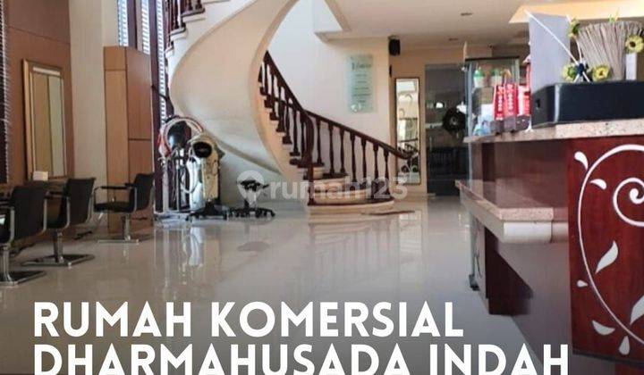 Jual Rumah Usaha Raya Dharmahusada Indah Area Komersial Sebelah Gm 3 Strategis Jarang Ada 1