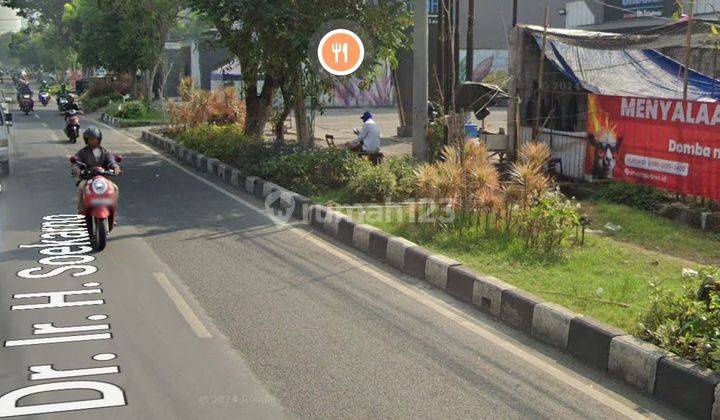 JUAL TANAH KAVLING KOMERSIAL RAYA MERR IR SOEKARNO STRATEGIS SEBELAH MIE GACOAN RAMAI BAGUS NOL JALAN JARANG ADA LUAS 8000 SHM 1