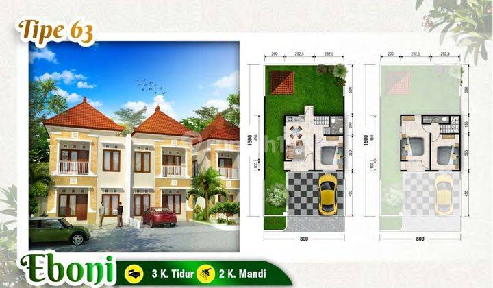 Rumah Indent di Cluster Golden Sanur, Perumahan Greewood, Semarang 2