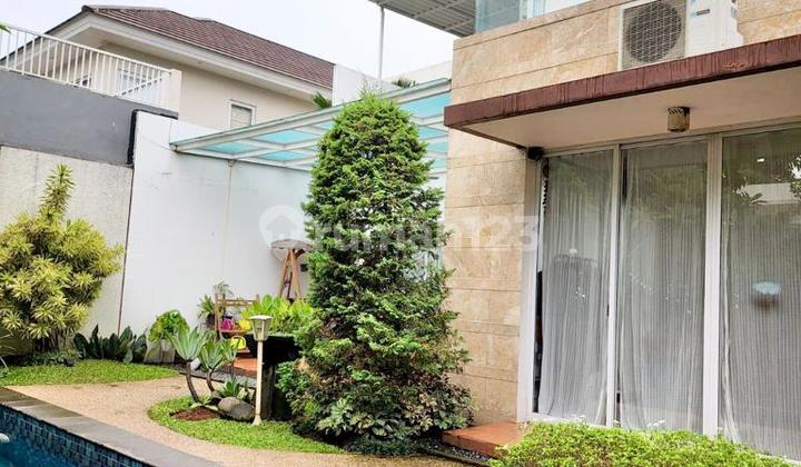 Rumah di Cajuputi De Park - BSD City 2 Lantai ada Private Pool Pasti Suka