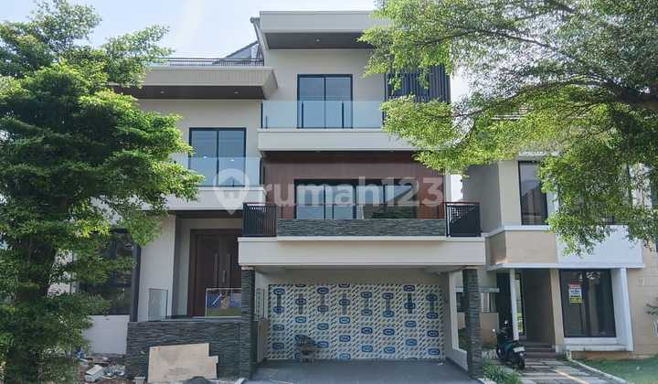 Dijual Rumah Baru Posisi Hoek Design Modern Minimalis Di Illustria Bsd City