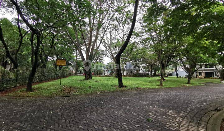 Kavling Foresta BSD Giardina row Jalan  Luas dan lebar 1