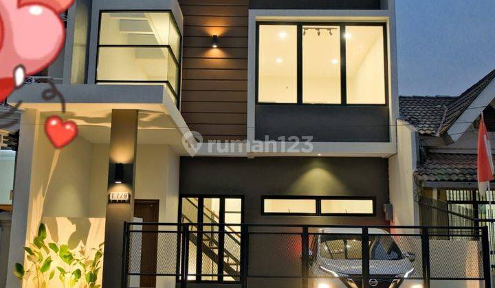 Dijual Rumah 2 Lantai BANGUNAN BARU CANTIK Modern Minimalis Cakeeeep Nusaloka BSD City 1