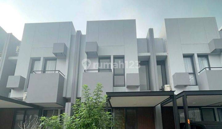 Dijual rumah minimalis full furnish siap huni cantik rapih Tabebuya Invensihaus BSD 1