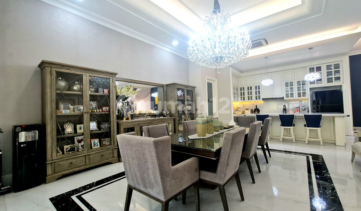 Rumah Sultan Bangunan Mewah Fully Furnish Siap Huni Lingkungan Elit Di Foresta Bsd