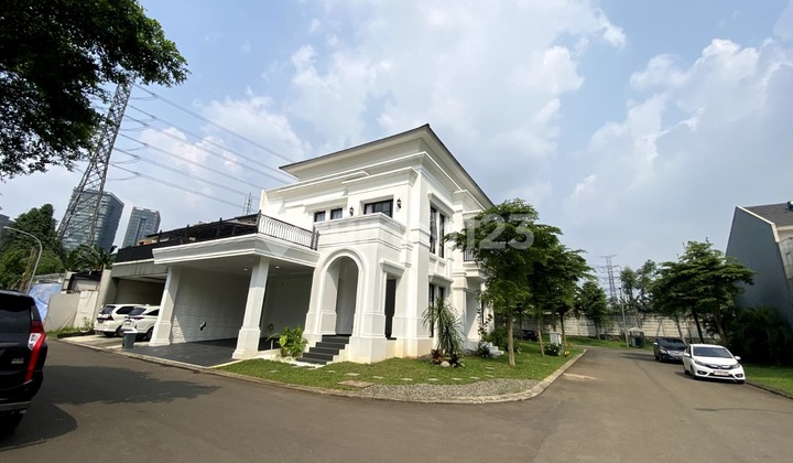 Rumah Baru Cantik Nyaman Siap Huni Posisi Hoek Design American Classic Di Alam Sutera