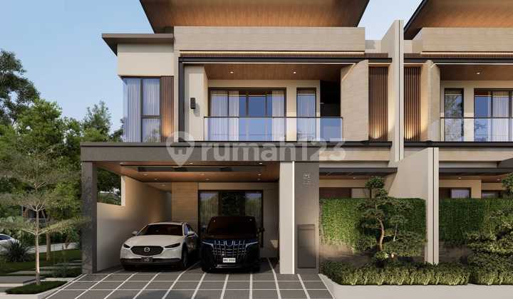 Rumah Baru Mewah Bangunan Mandiri Design Tropical Contemporary di BSD City
