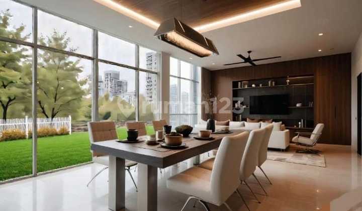 Modern Residential House with Abundant Natural Light, Spacious Rooms, and a Beautiful Modern Garden Illustria BSD 2