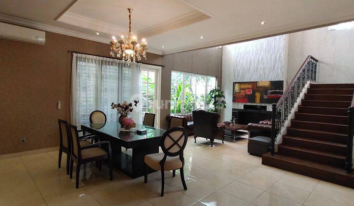 Rumah Modern Classic  Di Victoria River Park Bsd City High Ceiling, Siap Huni 2