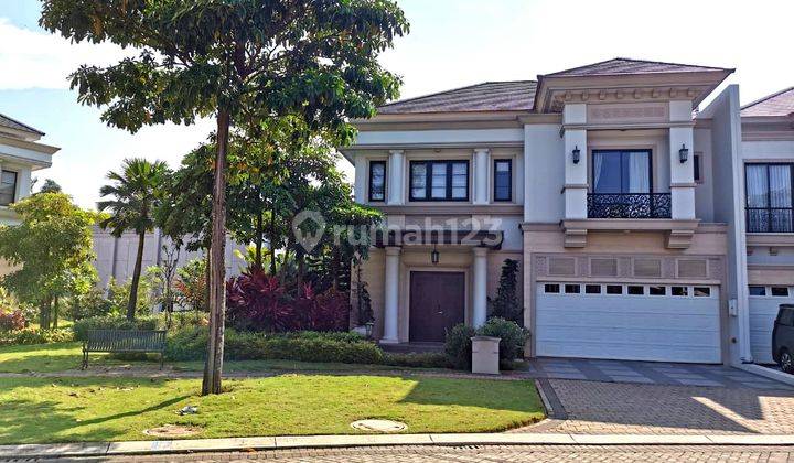 Rumah Hoek Mewah Ex Rumah Contoh Jadeite Bsd, Furnished , Siap Huni, Depan Sport Club 2