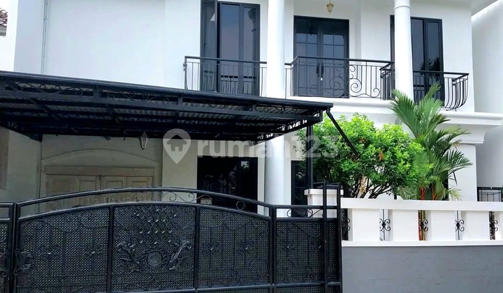 Rumah Cantik, Fully Furnished, Siap Huni.di Melati Mas , Dekat Exit Tol., Baru Renovasi.2024