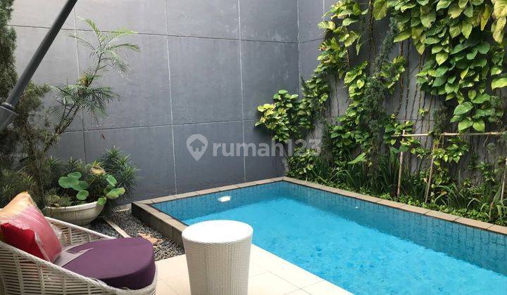 Rumah De Maja Bsd Termurah , Swimming Pool Semi Furnished Lokasi Strategis 1