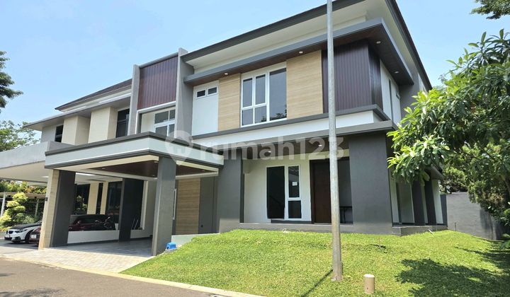 Corner House Brand New Standalone Building Facing East at Icon Cosmo BSD Near Toll Exit, Train Station, Intermoda Modern Market, and Aeon Mall 2