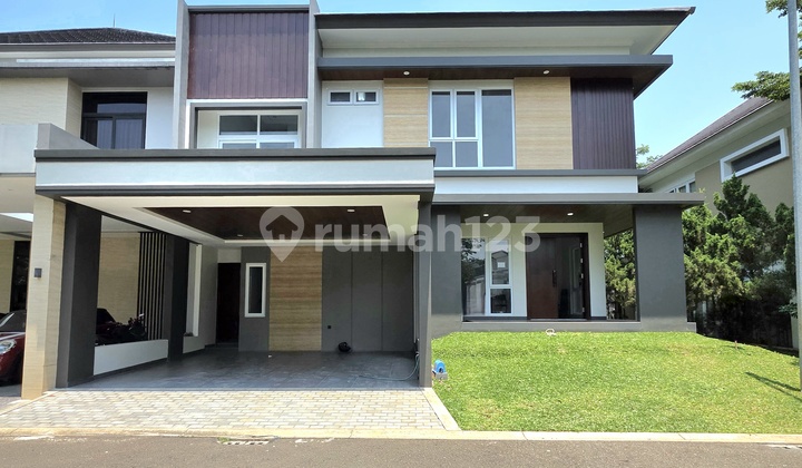 Rumah Hoek Brand New Bangunan Mandiri Hadap Timur Di Icon Cosmo Bsd Dekat Exit Tol, Stasiun Kereta, Pasar Modern Intermoda Dan Aeon Mall