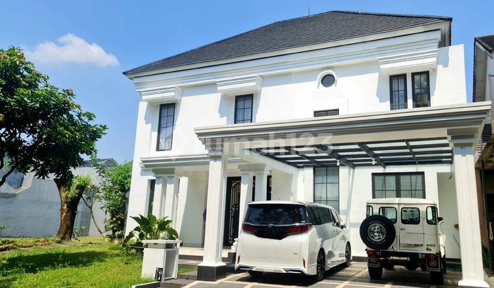Rumah Mewah Bangunan Mandiri, Swimming Pool, Fully Furnishe di Foresta BSD, Lokasi Strategis Dekat dengan Exit Tol.dan Aeon Mall