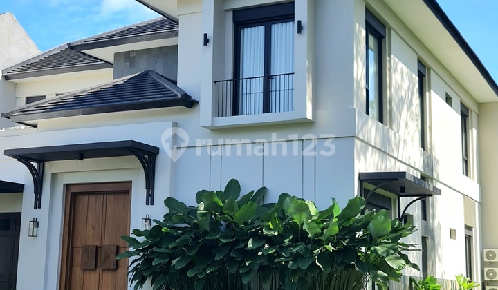 Brand New Independent Construction House, Marble, Teak Wood, Maximum Layout In The Green BSD City. 2