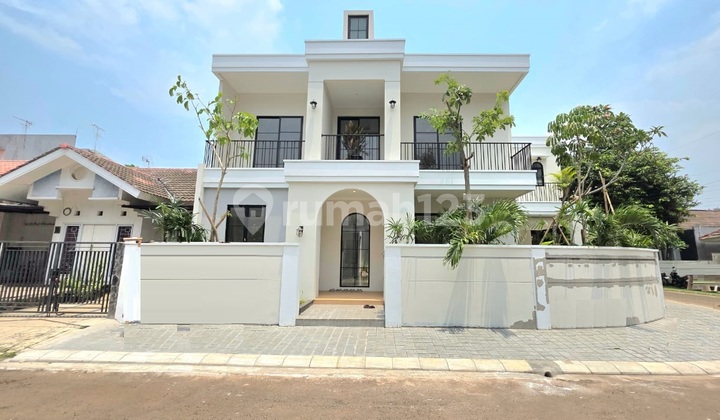 Rumah Hook Cantik Modern Di Kencanaloka Bsd City 