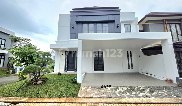 Rumah Klasik Modern di Kireina Park Nusa Loka BSD City