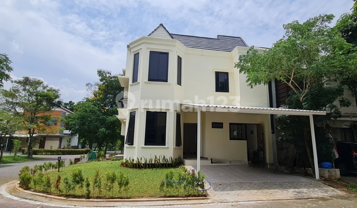 Rumah Design Modern 3 Lantai Di Eminent Prestigia Bsd City 1