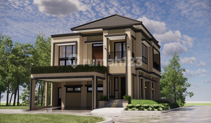 Rumah Cantik Brand New Bangunan Mandiri Di Foresta Naturale Bsd City