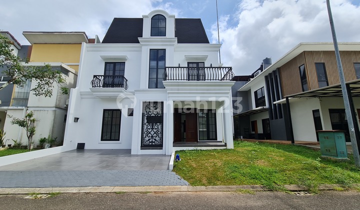 Turun Harga Rumah Brand New Desain Classic Mewah Di Icon Cosmo Bsd City