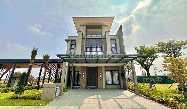 Rumah di Pasadena lebar 9x19 Furnish Paramount Gading Serpong  1