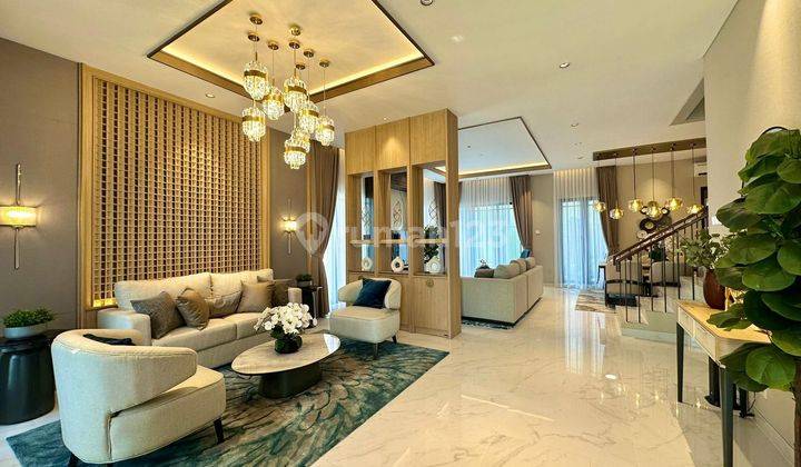 Rumah di Pasadena lebar 9x19 Furnish Paramount Gading Serpong  2