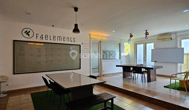 Dijual rumah kantor Terogong Fatmawati harga nett 6M jarang ada 2 Lantai SHM 8