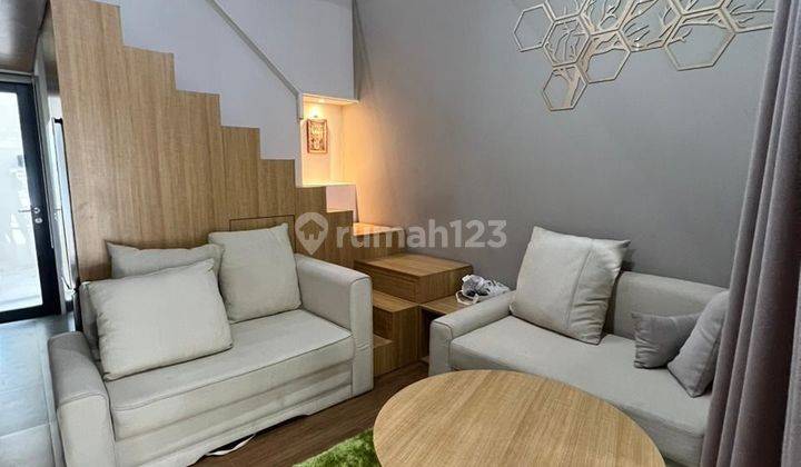 Rumah Furnished Fleekhauz Bsd City Tangerang Dekat Gading Serpong 1