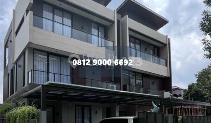 For Sale New 3-Story House in Jagakarsa, South Jakarta, Ready to Occupy