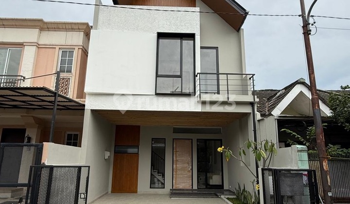 Jual Rumah Baru Nusa Loka BSD Serpong Tangerang Selatan 2 Lantai