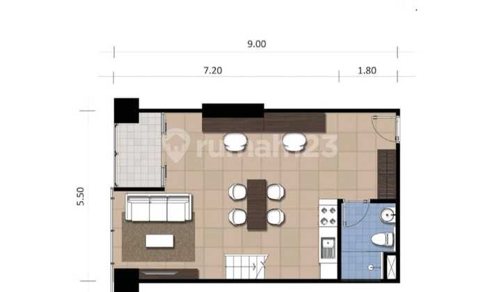 Jual Murah Kantor Soho Brooklyn Alam Sutera Serpong Tangerang 11