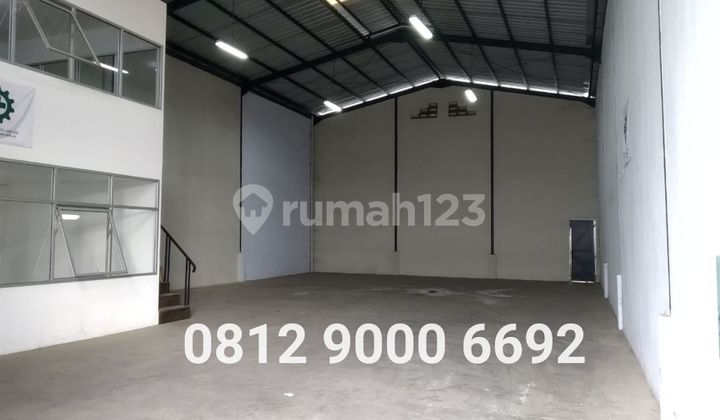 Gudang Disewakan Bizhub Serpong Dekat Taman Tekno Bsd Ada Kantor
