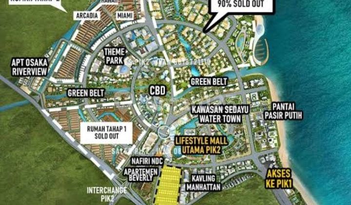 Commercial Land Plot PIK 2 Pantai Indah Kapuk Jakarta Tangerang Commercial Land Plot PIK 2 Pantai Indah Kapuk Jakarta Tangerang