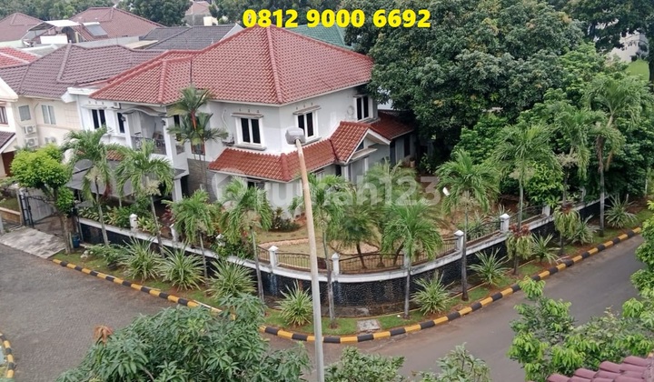 For Sale Large Land Hook House Puspita Loka BSD Serpong Tangerang S