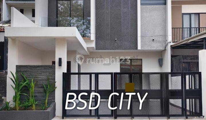 Jual Rumah Baru Bsd City Serpong Tangerang Dekat Tol Jakarta Jorr 1