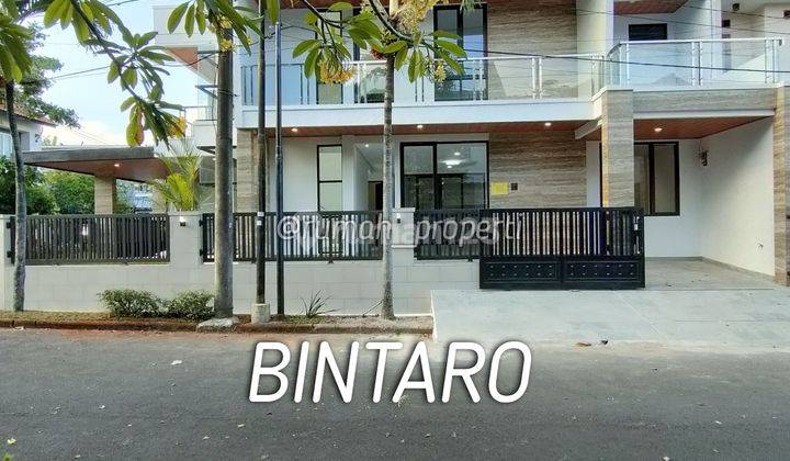 Rumah Baru Hook Bintaro Jaya Sektor 9 Tangerang Selatan Siap Huni 1