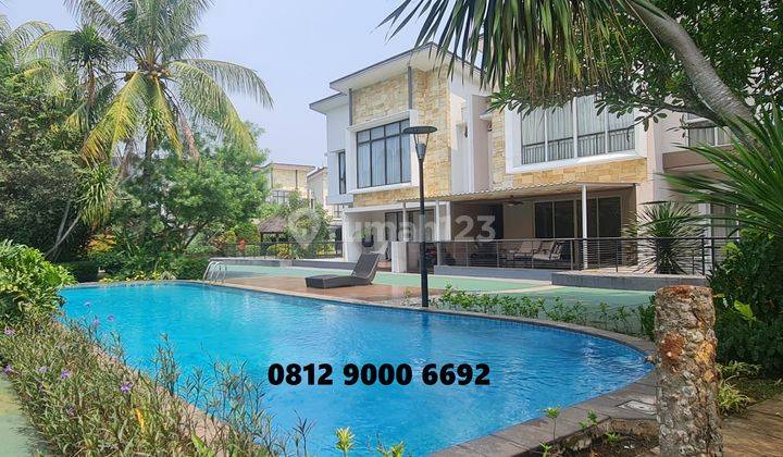 Rumah Resort Primavera Foresta Bsd Tangerang 3lt Ada Kolam Renang 1