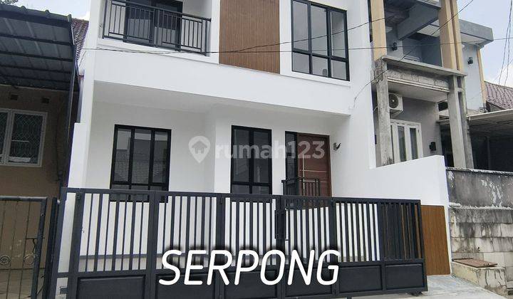 Rumah Baru 2 Lantai Villa Melati Mas Serpong Tangerang Dekat Bsd 1