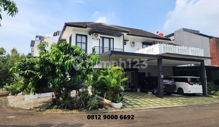 Jual Rumah Hook Bagus Taman Chrysant 2 Kencana Loka BSD Tangerang