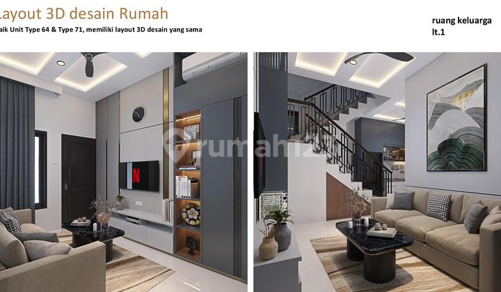 Rumah Baru 3 Lantai Duri Kepa Jakarta Barat Dekat Central Park