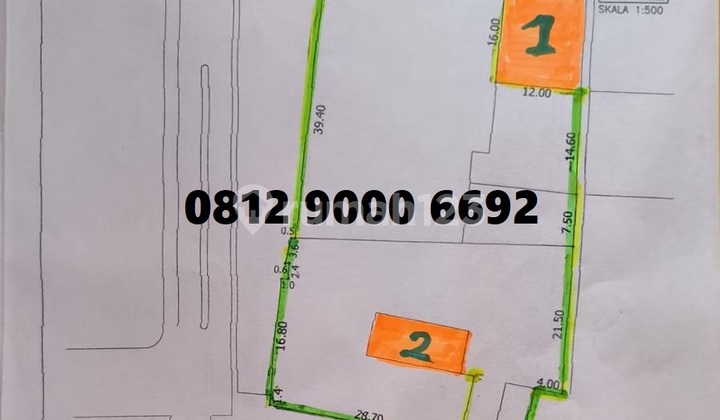 For Rent Land Beside the Road Opposite Kokas Mall Tebet Jakarta South