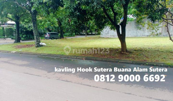 Tanah Kavling Hook Alam Sutera Buana Serpong Tangerang Selatan 1