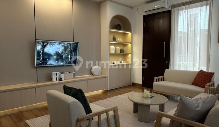 Beautiful 3-Story Furnished Japandi House at Whelford Greenwich, BSD City