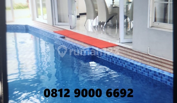 Jual Rumah Hook Ada Kolam Renang Taman Beverly Golf Karawaci 3 Lt