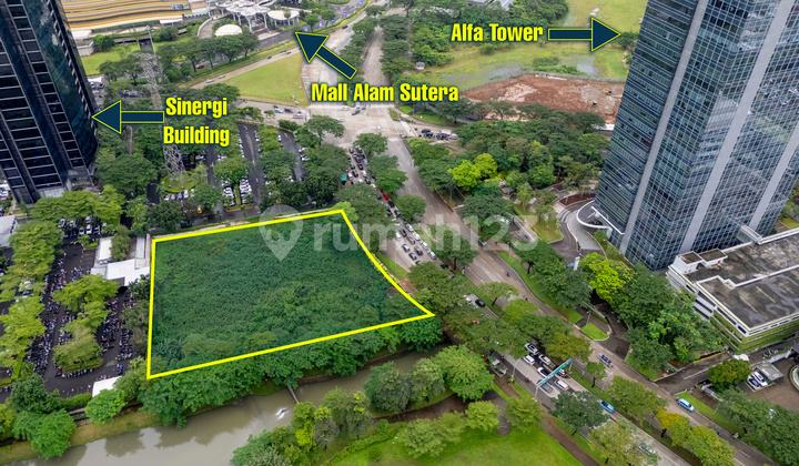 Kavling Komersil 5000M di Jalan Boulevard Dekat Tol Alam Sutera