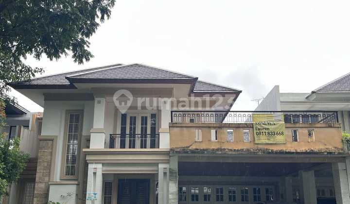 Disewakan Cepat Rumah 2 Lantai Lokasi Asri di Alam Sutera Olivia