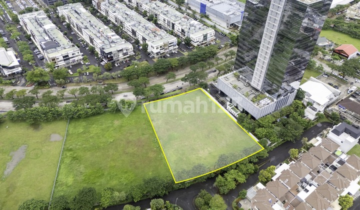 Termurah Kavling Komersial Hadap Jalan Boulevard di Alam Sutera